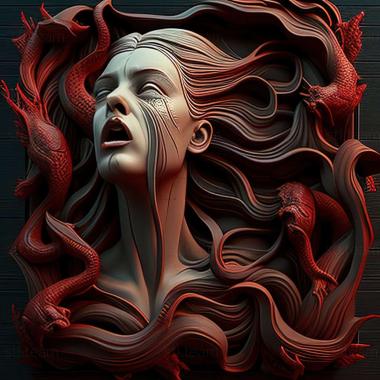 3D модель Гра Siren Blood Curse (STL)